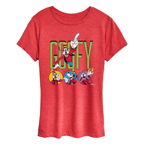 Disney - Goofy Tee - Women's Short Sleeve Graphic T-Shirt