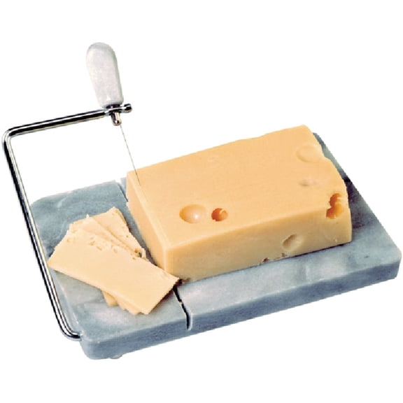 Norpro Cheese Slicer Wire Cutter 349 Adjustable Thickness - Includes 2 Extra Wires, One Size — Heavy-Duty Construction, Professional Use
