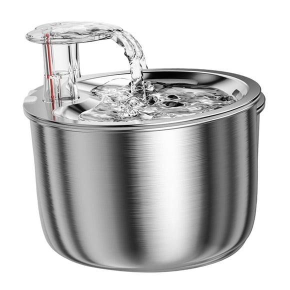 Cat Water Fountain Automatic Filtration 304 Stainless Steel for Animals Cats