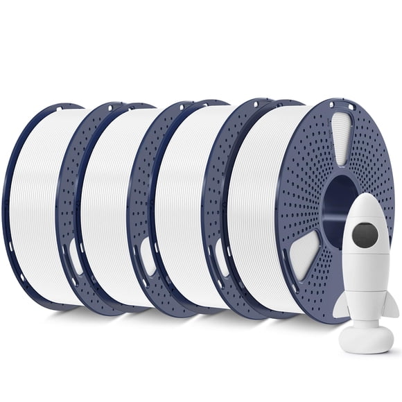 Filamento para impresora 3D SUNLU PLA mate, 1,75 mm, paquete de 4 kg