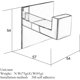 thumbnail image 5 of 2 ganchos para toallas autoadhesivos de acero inoxidable SUS304 para baño, con acabado cromado, gancho para batas, sin perforación (autoadhesivo, 2 unidades), 5 of 5