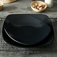 thumbnail image 3 of Noritake Colorscapes BoB Swirl (Black on Black) 16-Piece Square Dinnerware Set, Service for 4, 3 of 7