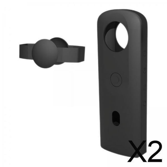 2xFunda Protectora Anticaída Para Cámara Panorámica Theta SC2 360 Mujer Negro