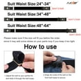 thumbnail image 4 of SUOSDEY Buckle-Free Belts for Men Women Nylon Belt No Buckle Elastic Invisible Belt for Jeans pants, 4 of 7