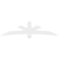 thumbnail image 2 of 96"W x 24"H x 2"D x 6"F, 6/12 Pitch, Alberta Architectural Grade PVC Gable Bracket, 2 of 8
