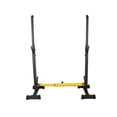 thumbnail image 4 of Adjustable Squat Rack Stand Multi-Function Barbell Rack Weight Lifting Gym Dumbbell Racks Home Gym Bench Press Rack Dumbbell Racks Stands，Yellow, 4 of 5