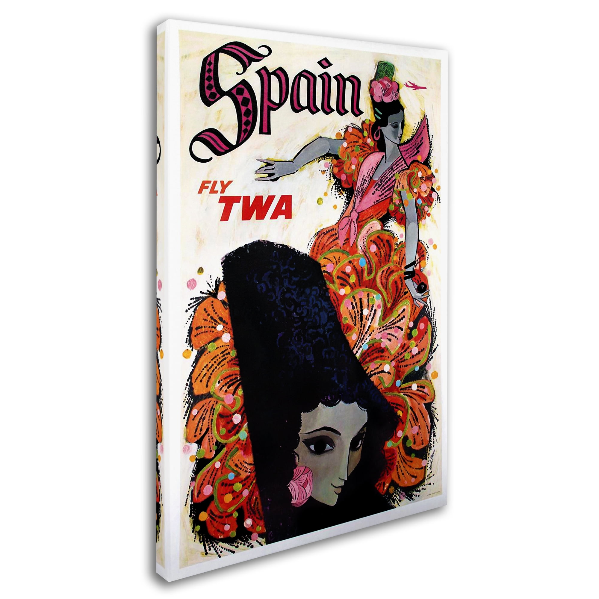 Trademark Fine Art 'Travel 5' Canvas Art by Vintage Lavoie