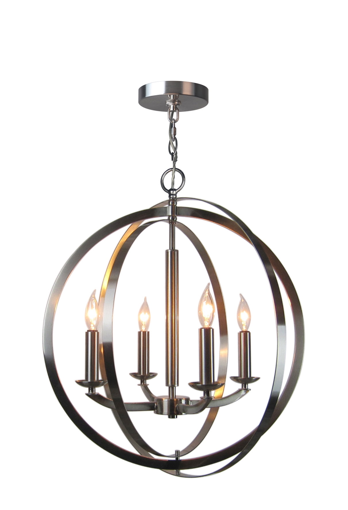 Woodbridge Lighting 14420 Lola 4 Light 201/2" Diameter Globe Chande
