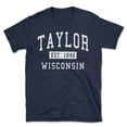 thumbnail image 1 of Taylor Wisconsin Classic Established Men's Cotton T-Shirt, 1 of 1