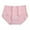 Pink, variant on Xmarks 5 Packs Women's Cotton High Leg Brief Underwear, Floral Pattern Lace Bikini Panties