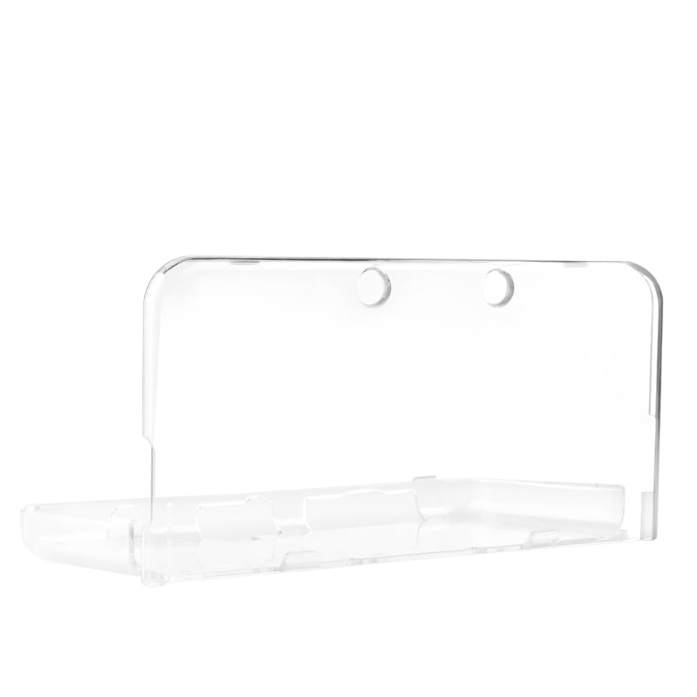  OSTENT Protective Clear Crystal Hard Guard Case Cover Skin  Shell for Nintendo 3DS XL LL Color Clear White : Video Games