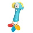 WRKEKC Baby Toy Rattle Hammer with Light Music Early Education Hammer