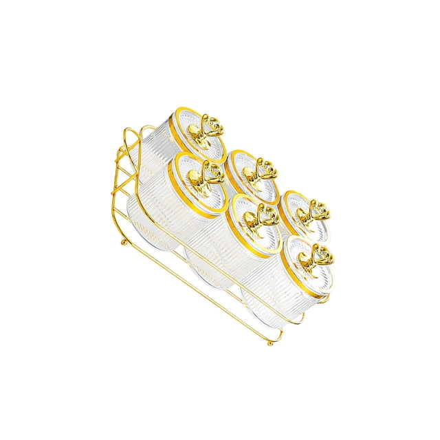Ruiboury Assiette de Fruits Secs Plateau de Service Divisé Contenant de Rangement pour Collations Option de Service Décorative Bonbons Gâteau Salade Fruits. transparent 6 Bols