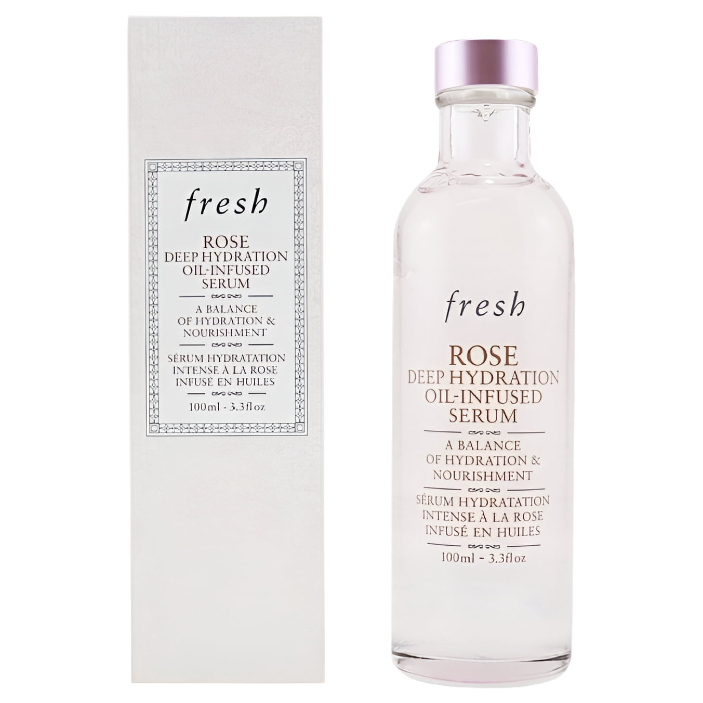 Fresh Rose Deep Hydration Oil-Infused Serum 100ml/3.3oz
