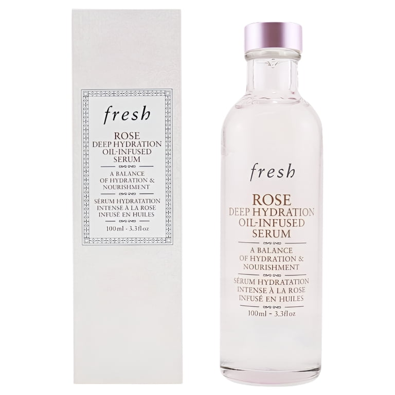 Fresh Rose Deep Hydration Oil-Infused Serum 100ml/3.3oz - Walmart.com