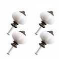 thumbnail image 1 of HINTRMENT Door Knobs For Cupboards Pumpkin Knobs Vintage Round Plastic 10pcs, 1 of 4