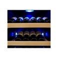 Kingsbottle 131Bottle 1Temp Wine Fridge, Black