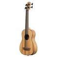 thumbnail image 3 of Kala U-BASS Zebrawood Fretted Bass Ukulele w/Deluxe Padded Bag, UBASS-ZEB-FS, 3 of 4
