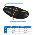 thumbnail image 6 of Joernso Cushion Pad Anti-skid Comfortable Insulated Summer Cool 3D Mesh Motorcycle Seat Cover for Scooter, 6 of 8