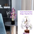thumbnail image 4 of Billuyoard Decoración de árbol de cristal, accesorio de espécimen Mineral, regalo de Festival interesante, diseño de escena, decoración artesanal de Decoración del hogar Blanco Billuyoard HA068005-03, 4 of 6