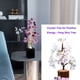 thumbnail image 4 of Billuyoard Decoración de árbol de cristal, accesorio de espécimen Mineral, regalo de Festival interesante, diseño de escena, decoración artesanal de Decoración del hogar Blanco Billuyoard HA068005-03, 4 of 6