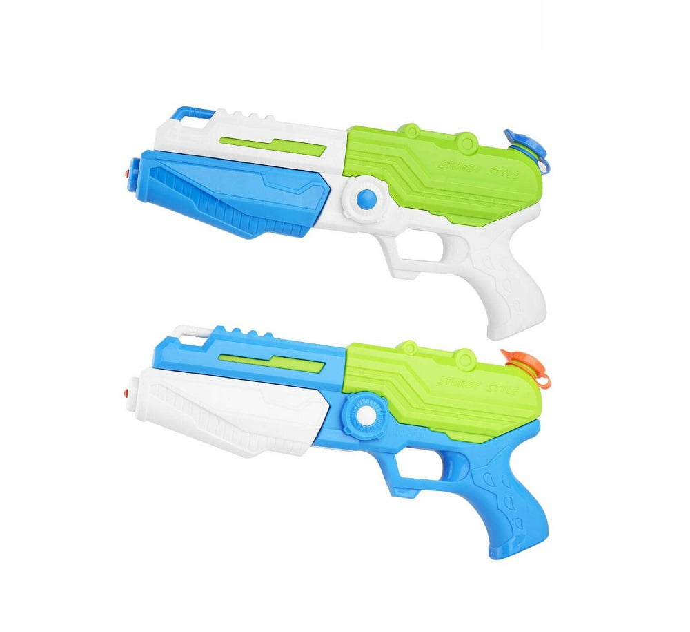 13" Kids Summer Water Guns Super Soaker Blaster Squirt  Swimming Pool Toys BLUE 