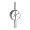 thumbnail image 2 of Fengbin Bamboo Splitter Breaker Manual Easy to Break Compact Cut Tool Splitting Tool for Silver Color 6 Cuts, 2 of 9