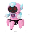 thumbnail image 3 of Juguete Educativo Robot eléctrico inteligente de 6 garras, Robot de baile musical para cantar, juguetes para niños y niñas, 3 of 5