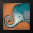 thumbnail image 2 of Fowler, Ryan 20x20 Black Modern Framed Museum Art Print Titled - Elephant WOW, 2 of 5