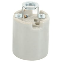 DECORNIJIA E26 Bulb Socket White 1Set