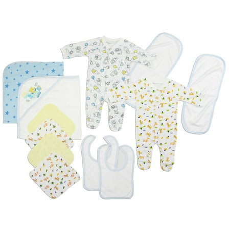 Bambini Newborn Baby Shower Layette Gift Set 16pc (Baby Boys)