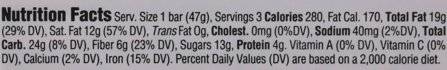 Trader Joe's 72% Cacao Belgian Dark Chocolate Bars (1 Pack of 3)