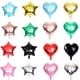 thumbnail image 2 of Globo de aluminio con forma de estrella y corazón para niños, decoración de cumpleaños, boda, novia y novio, 18 pulgadas, 1, 5 o 10 unidades, 2 of 4