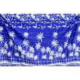 thumbnail image 4 of HAPPY BAY Men's Bath Trunk Swimsuits Sarong Pareo Beach Wrap One Size Blue-T413 Summer Vacation Aloha, 4 of 4