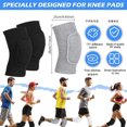 thumbnail image 3 of Rodilleras, mujeres, hombres, niños, niñas, baloncesto, voleibol, fútbol, danza, yoga, tenis, correr, ciclismo, ejercicio, escalada en roca, 3 of 4
