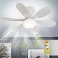 thumbnail image 4 of Household Small Fan Light with E27 Screw Low Noise Airs Cooling Fan for Home/Bedroom, 4 of 5
