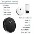 thumbnail image 2 of Replacement Parts for Ozmo T8/T8 /N8/N8 Robot Vacuum Cleaner Main Brush Side Brush Filter, 2 of 5