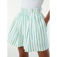 thumbnail image 5 of Scoop Women's Linen Blend Pull-On Skort, 5 of 5