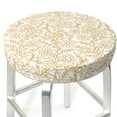 thumbnail image 3 of Xecao's Plant Print Stool Covers offer stylish, washable protection for PU round bar stools, perfect for home or commercial use., 3 of 7