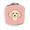 Pink, variant on Checkerboard Blue Buff Poodle Compact Mirror BB1196SCM
