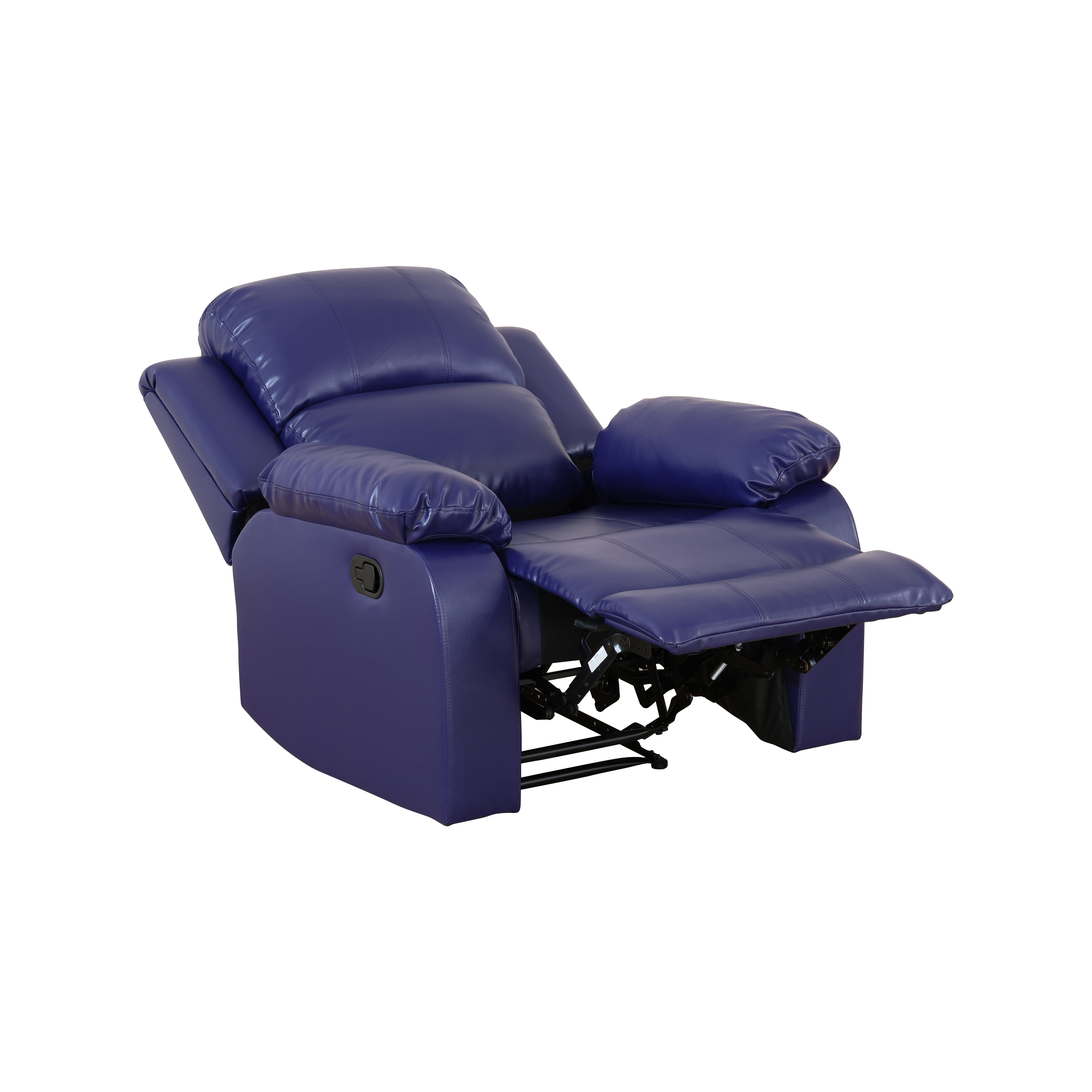 MAYEERTY Leather Recliner Chair, Intelligent Single Reclining Sofa for Living Room, Home Theater & Personal Lounge