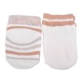 thumbnail image 1 of Tines Baby Creysi para Bebé, Amarillo Fantasía Rayas Liso 2 Pares Talla 0-6 Meses, 1 of 2