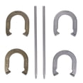 thumbnail image 1 of Triumph Outdoor Steel Horseshoes Backyard Game Set, 1 of 7