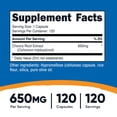 thumbnail image 2 of Suplemento Nutricost Raíz de achicoria 650 mg 120 cápsulas, 2 of 5