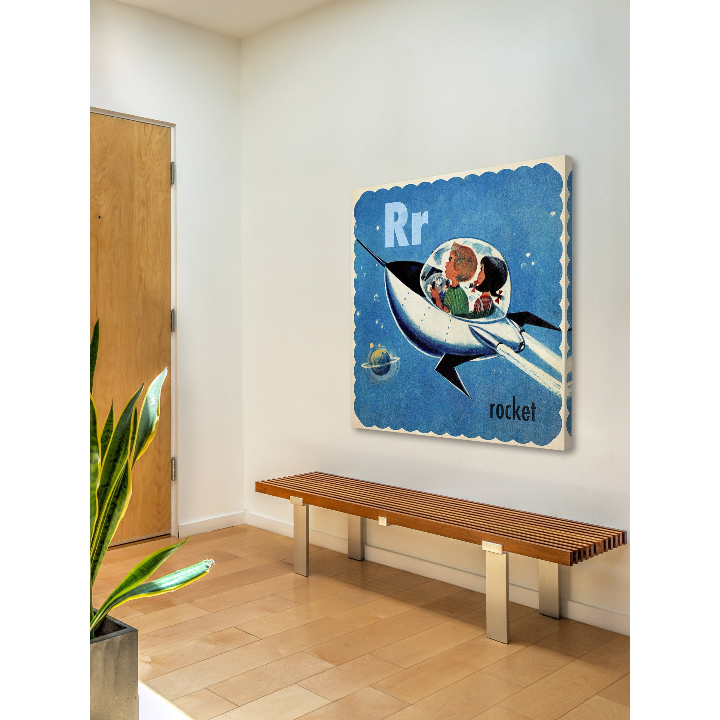 Marmont Hill "Rocket" by Curtis Painting Print on Canvas