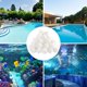 thumbnail image 5 of Bolas filtrantes para piscina de 700 g, bolas reutilizables, bolas filtrantes en lugar de arena filtrante de 25 kg, para piscina, filtración de agua (blanca) ER, 5 of 5