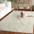 thumbnail image 3 of SAFAVIEH Marquee Ivory Floral Area Rug, Grey/Light Brown, 4' x 6', 3 of 11