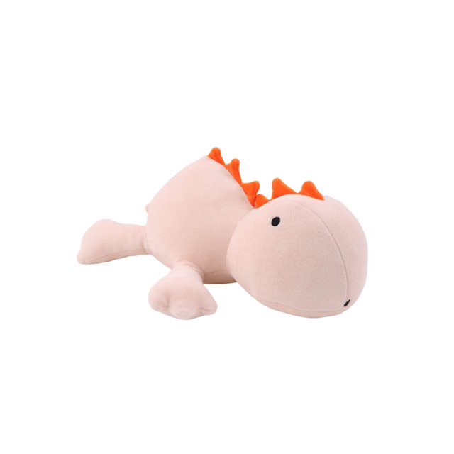 Vogacara Juguete de peluche de dinosaurio, personaje de Anime, peluche Kawaii, almohada para bebé, juguetes de animales, muñeco de Animales de peluche y juguetes de peluche Beige