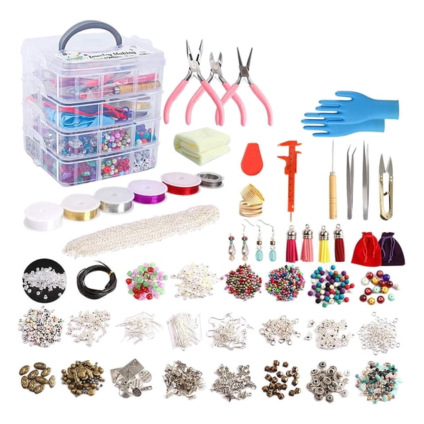 Cuentas de Semillas acrílicas para manualidades Sunnimix kit de joyería