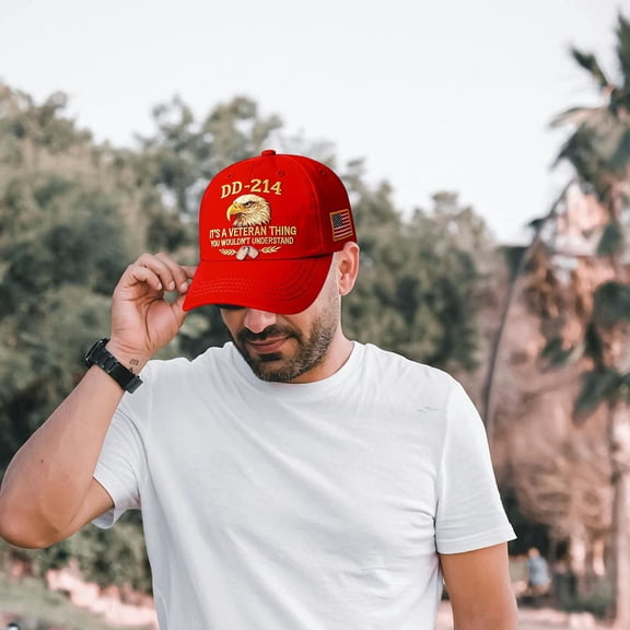 214 This Is A Veterans' Matter Hat Military Service Baseball Cap For Men Patriotic Day Gifts For Retired Soldiers